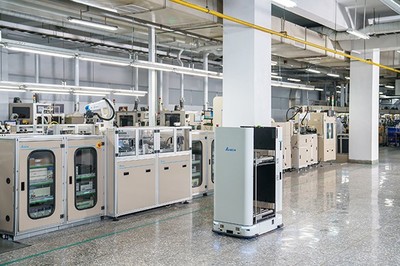 臺達5G智慧工廠首度曝光，斯坦德機器人AMR聯接智造未來